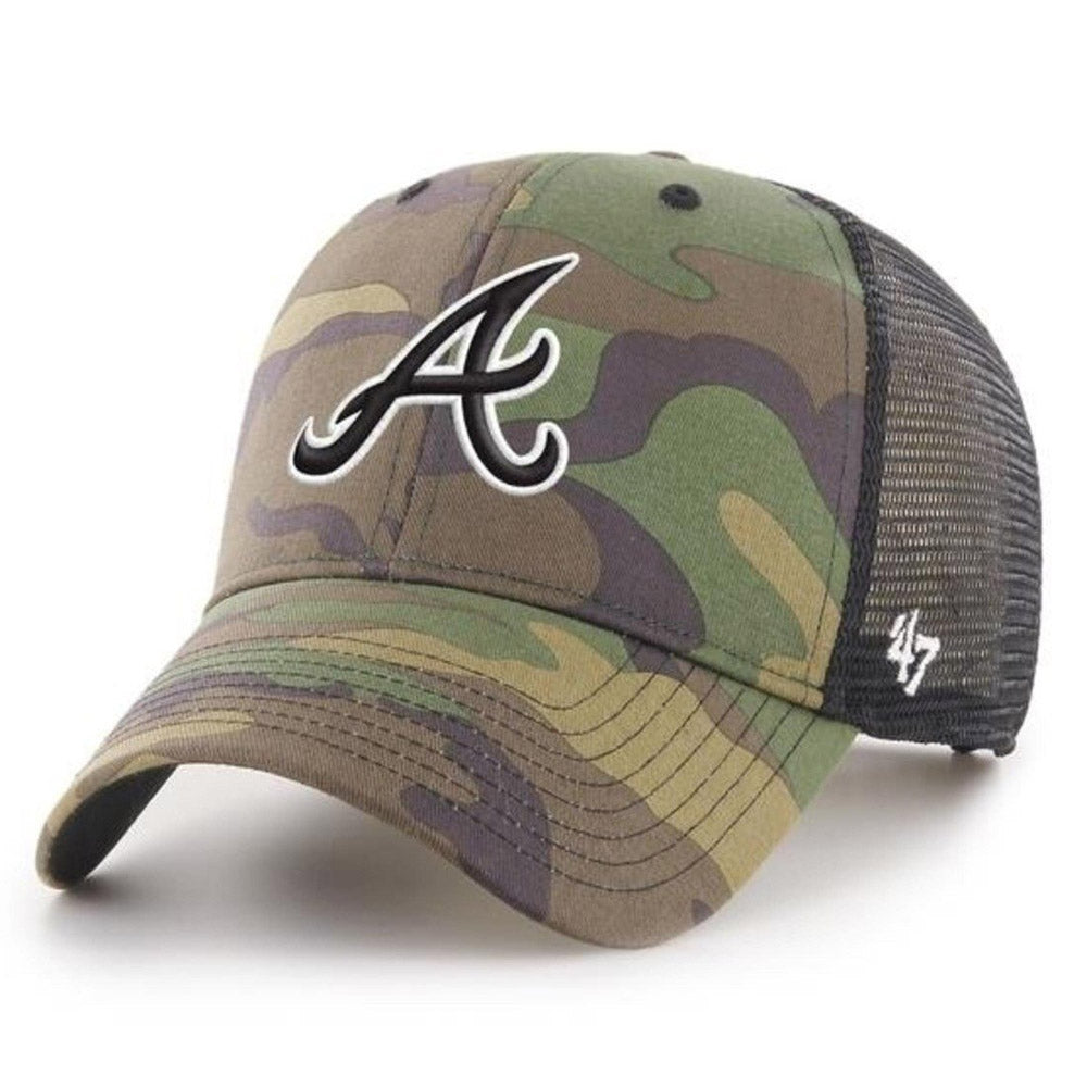47 - MLB Atlanta Braves Trucker Cap - Camo