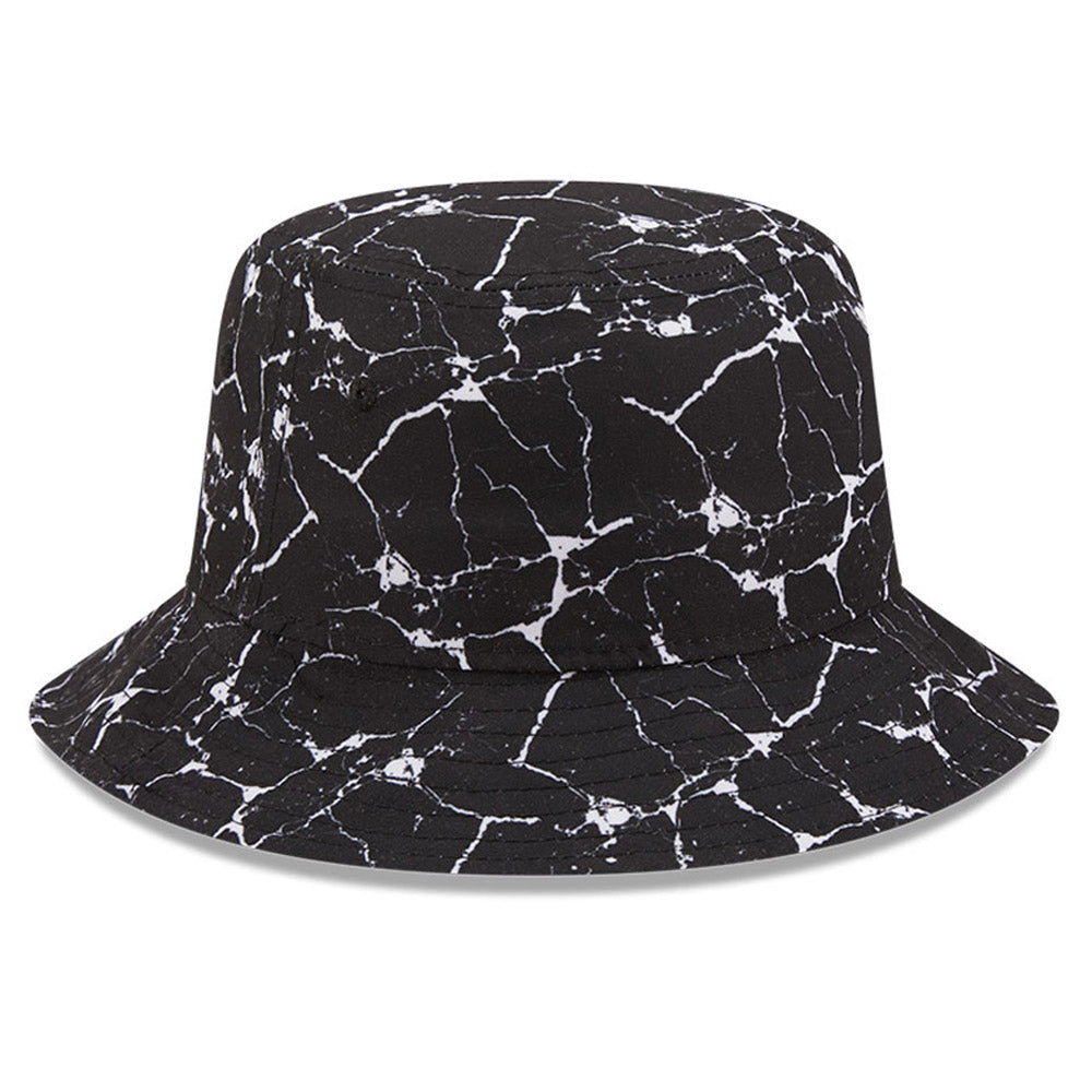New Era - Marble Tapered Bucket Hat - Black/White