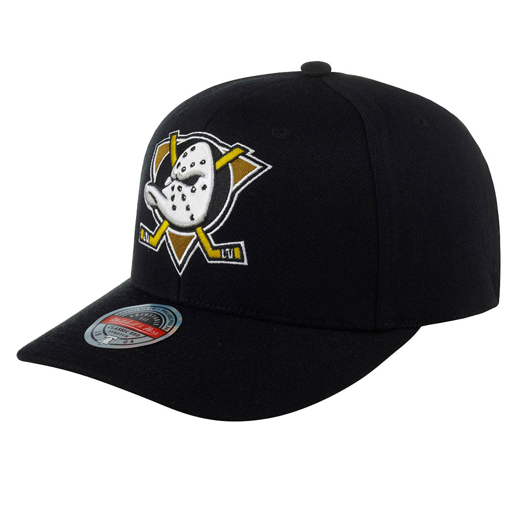 Mitchell & Ness - Anaheim Ducks Stretch Snapback - Black