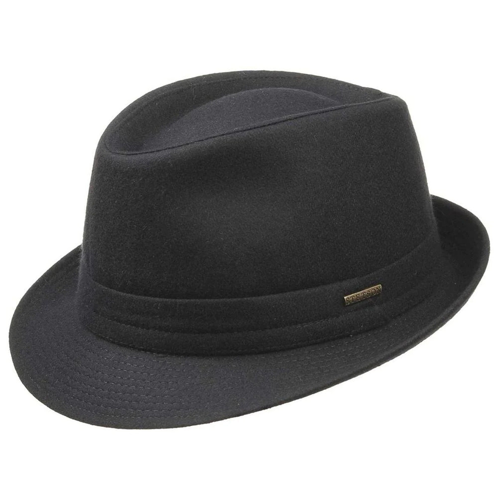 Stetson - Trilby Hat Wool - Black