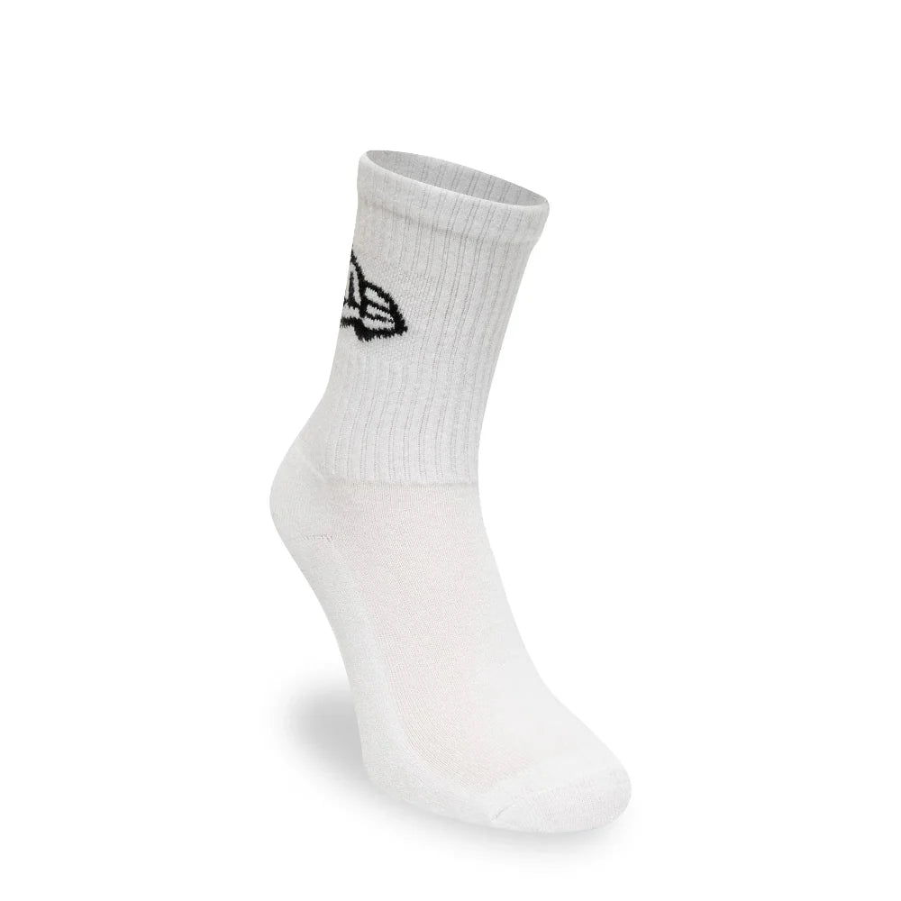 New Era - Flag Crew Socks 3-Pack - White
