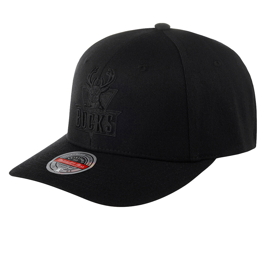 Mitchell & Ness - Milwaukee Bucks Stretch Snapback - Black