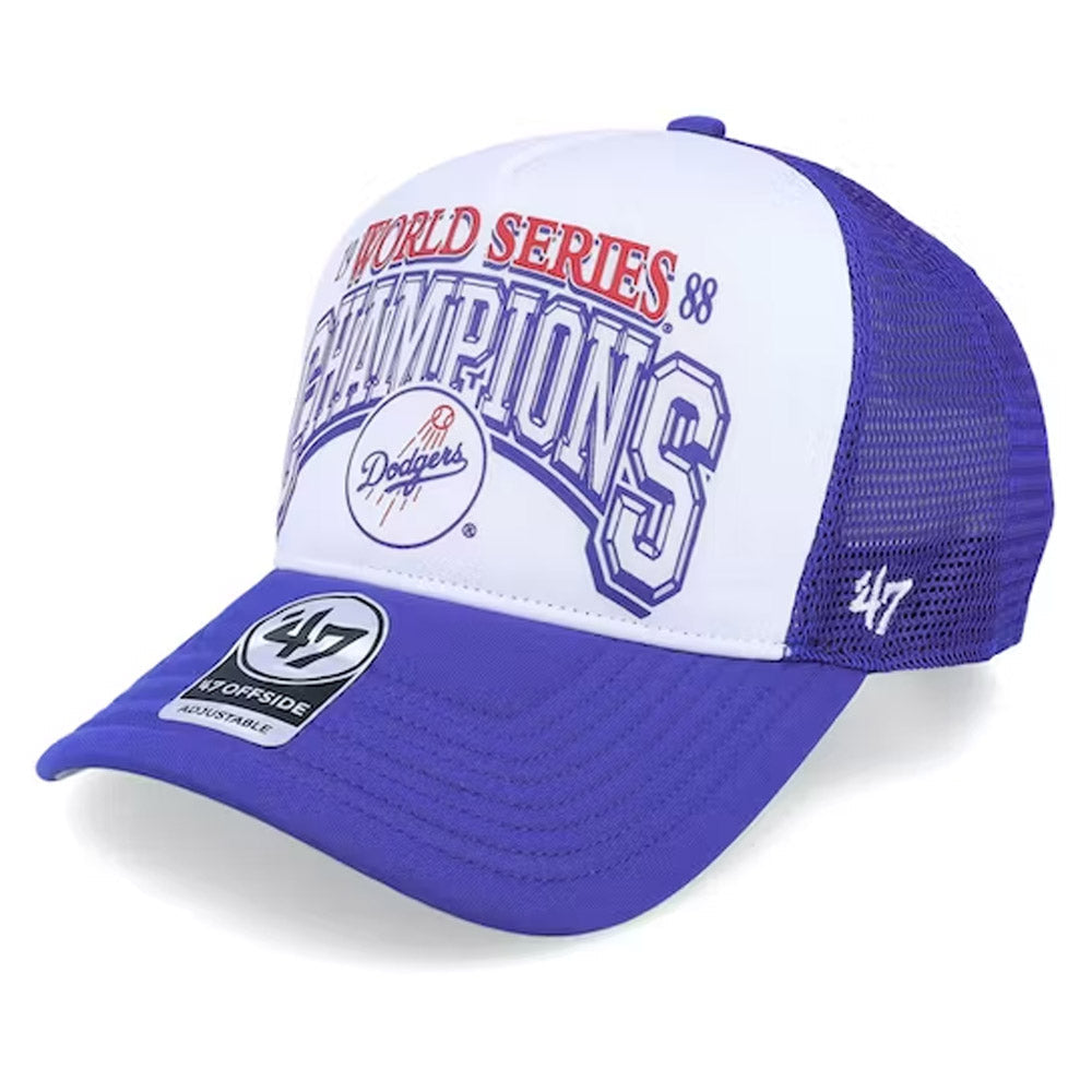 47 Brand - MLB Foam Champ Offside Trucker Cap - Royal