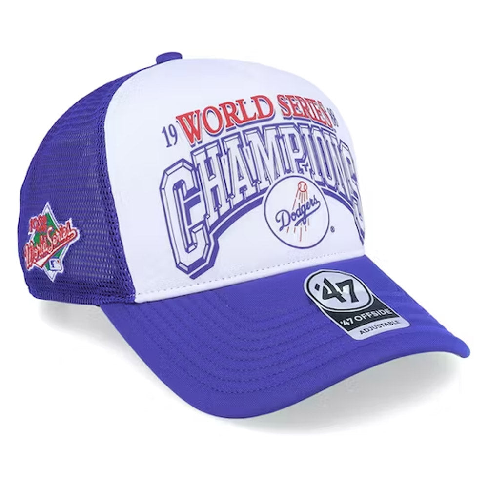 47 Brand - MLB Foam Champ Offside Trucker Cap - Royal