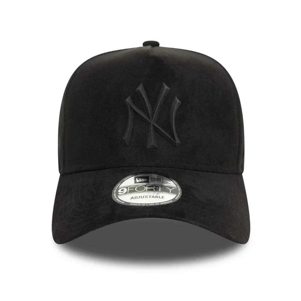 New Era - E-frame Faux Suede New York Yankees Cap - Black