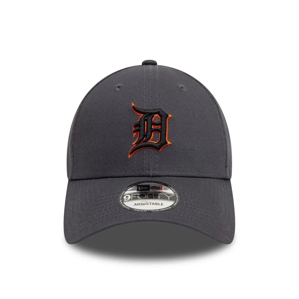 New Era - 9Forty Side Patch Detroit Tigers Cap - Darkgrey