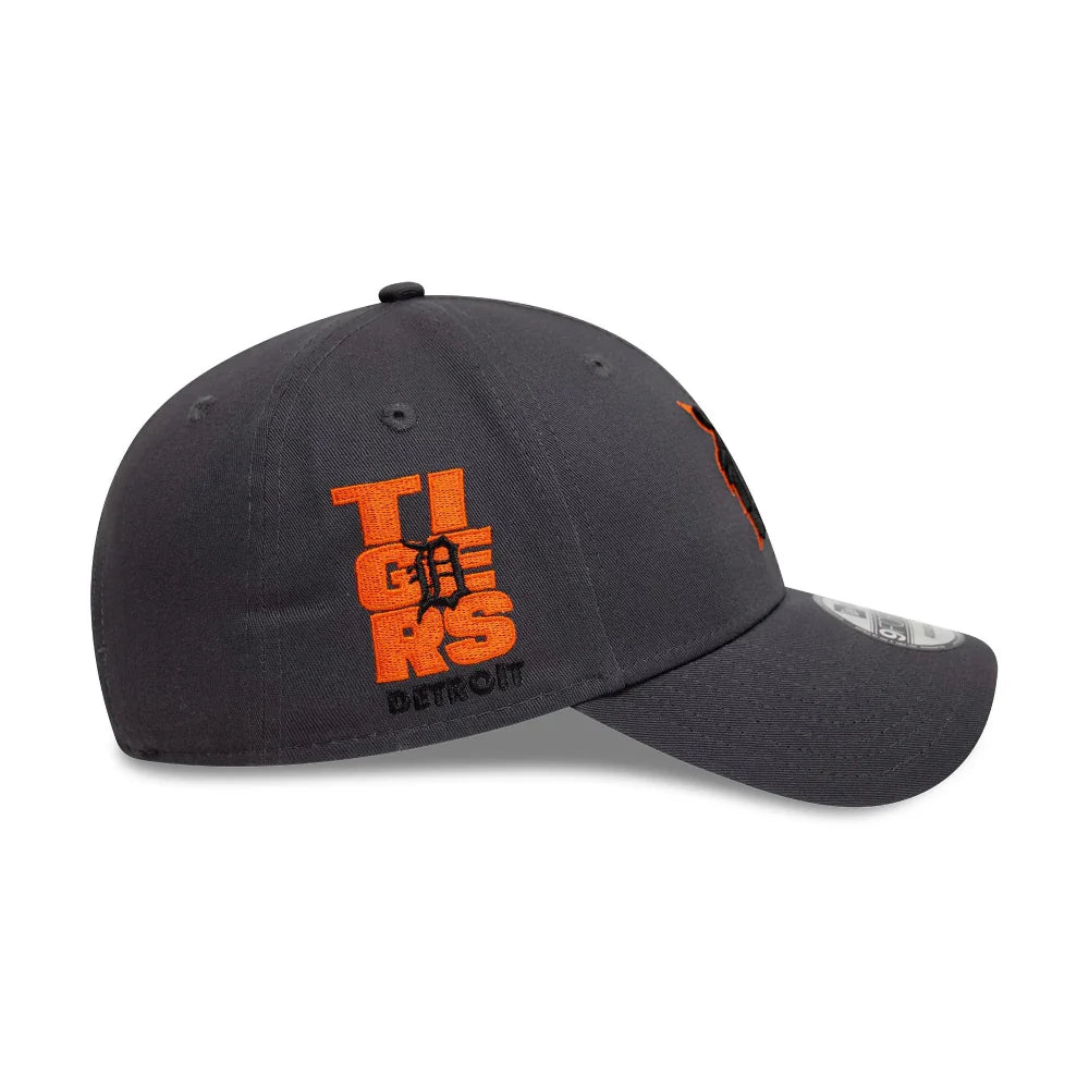 New Era - 9Forty Side Patch Detroit Tigers Cap - Darkgrey