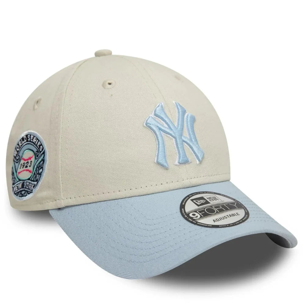 New Era - 9Forty World Series Side Patch New York Yankees - Blue/White