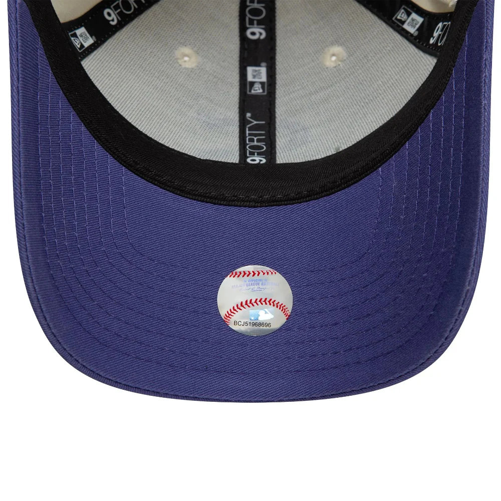 New Era - 9Forty World Series Side Patch Chicago White Sox - Purple/White