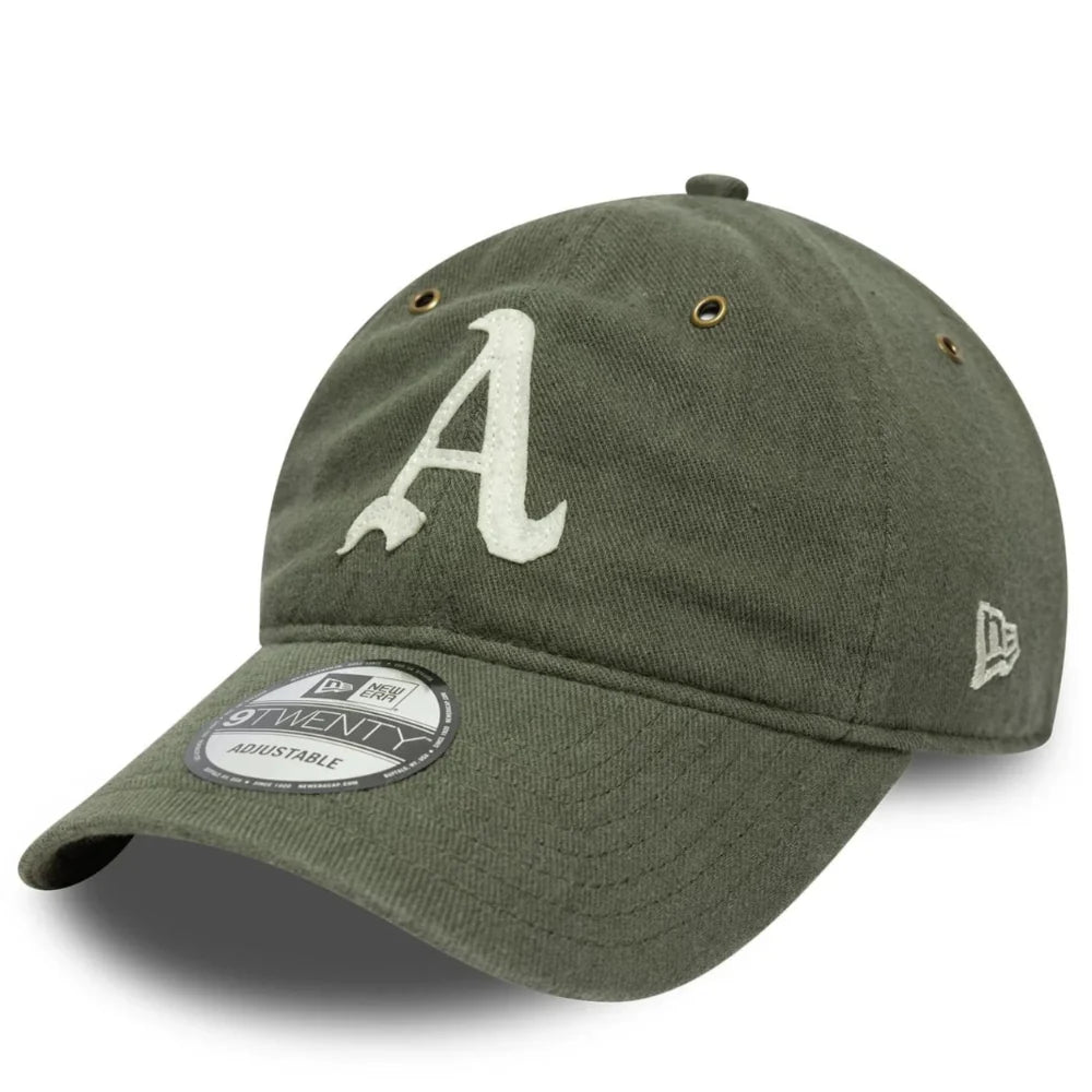 New Era - 9twenty Oakland Athletics Patch Cap - Green