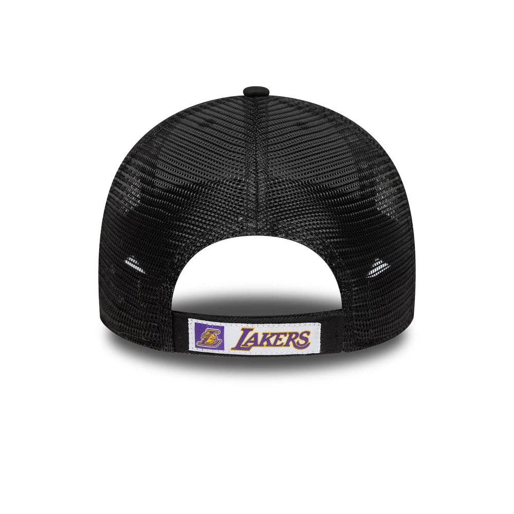 New Era - Los Angeles Lakers Trucker Cap - Black/Black