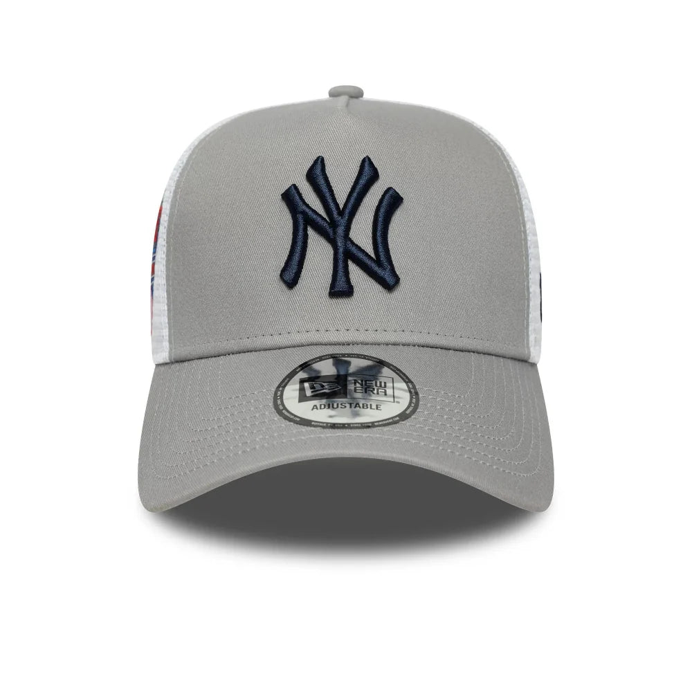 New Era - New York Yankees Trucker Cap - Grey/White
