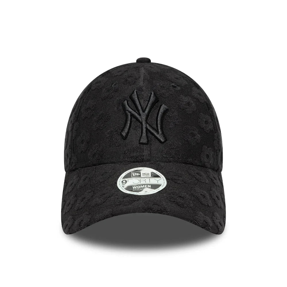 New Era - 9Forty Floral New York Yankees Cap - Black