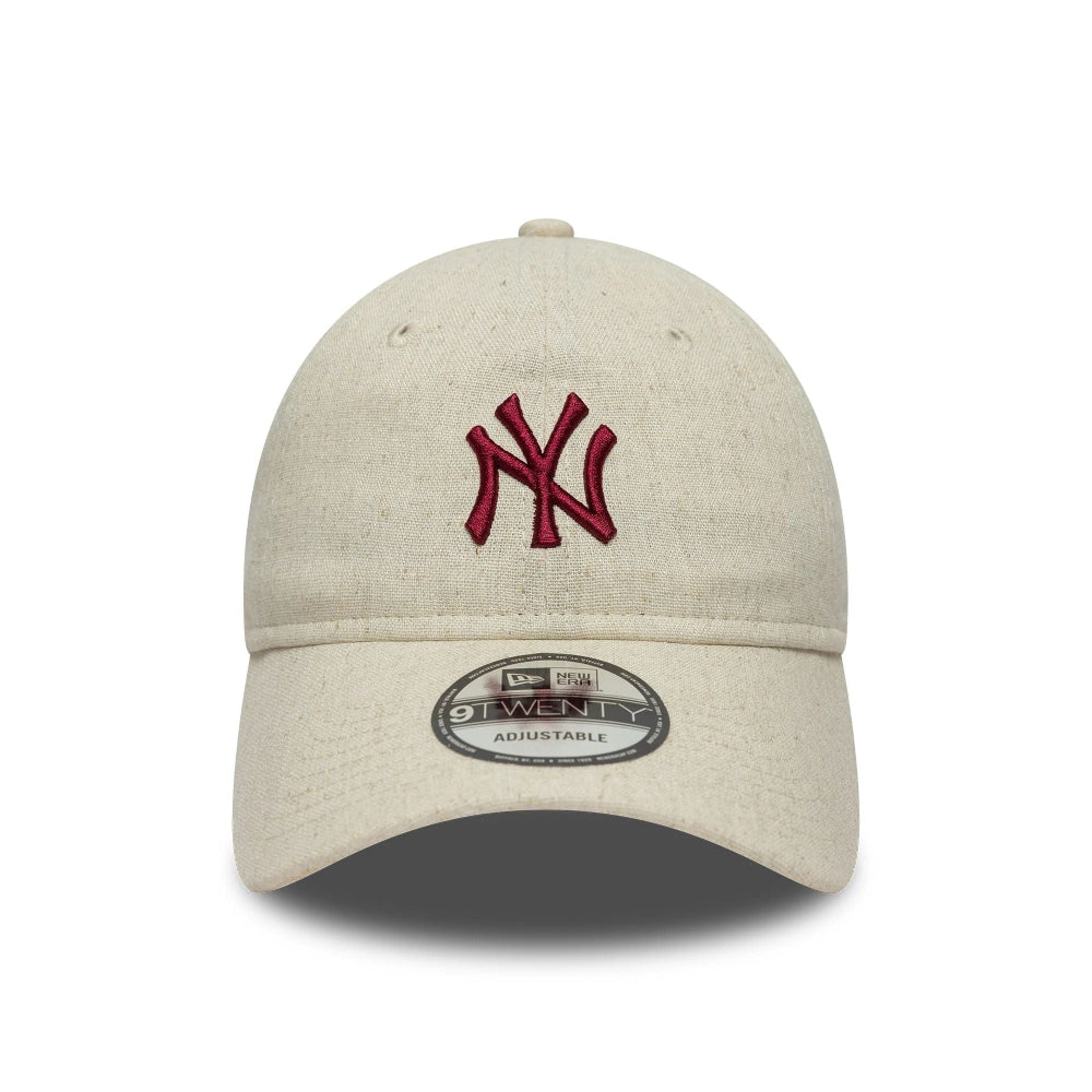 New Era - 9Twenty New York Yankees Linen Cap - Beige