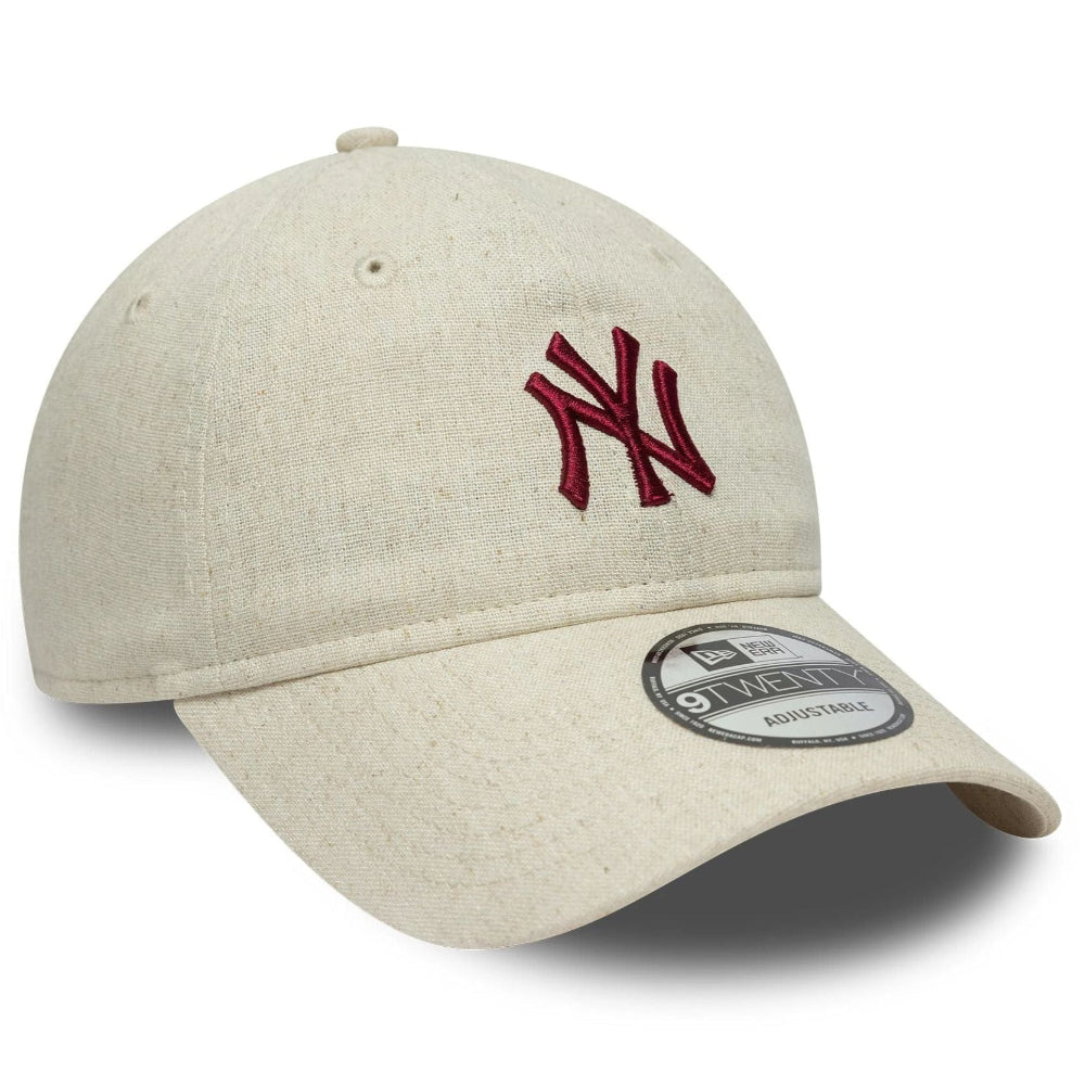 New Era - 9Twenty New York Yankees Linen Cap - Beige