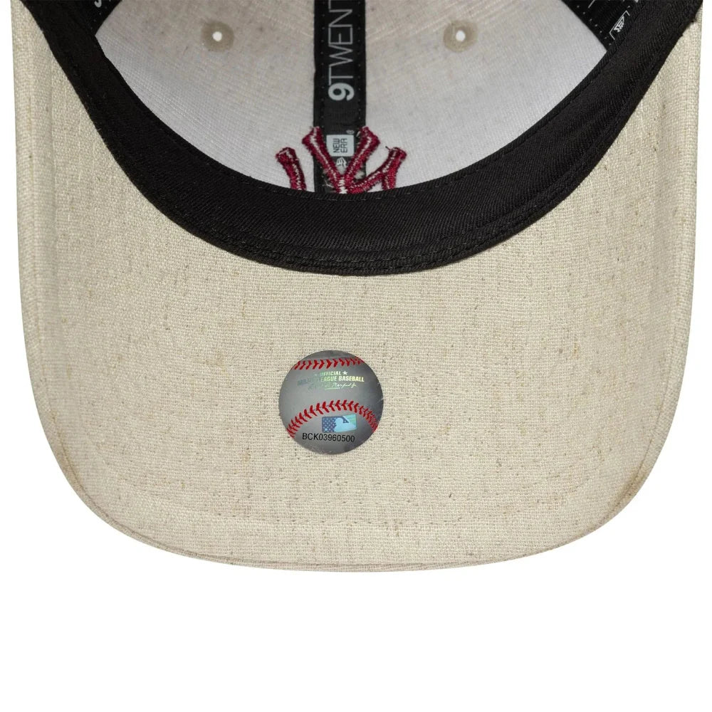 New Era - 9Twenty New York Yankees Linen Cap - Beige