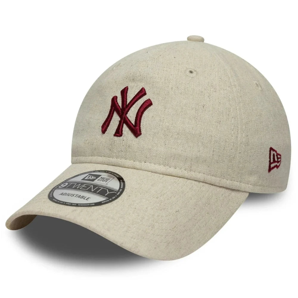 New Era - 9Twenty New York Yankees Linen Cap - Beige