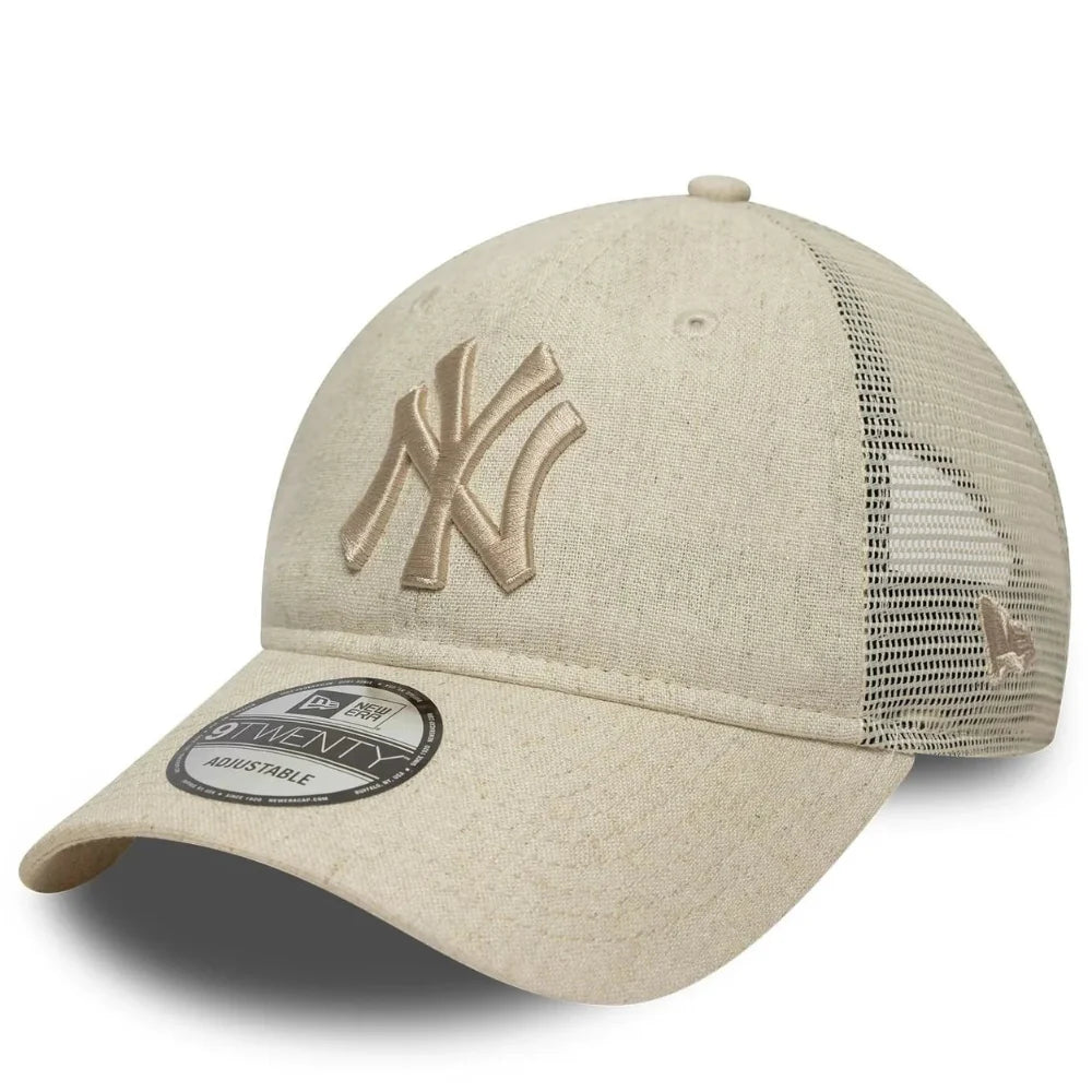 New Era - 9Twenty New York Yankees Linen Cap - Beige