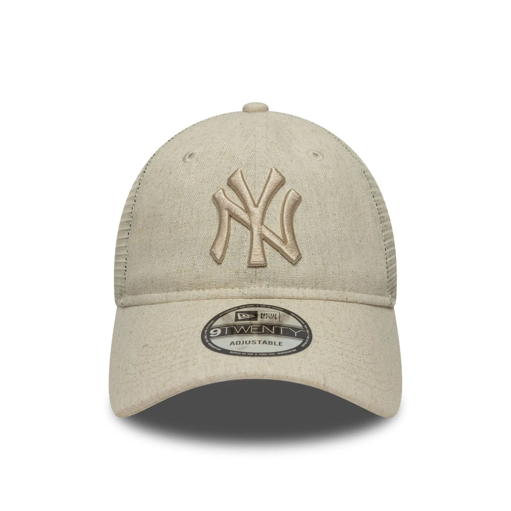 New Era - 9Twenty New York Yankees Linen Cap - Beige