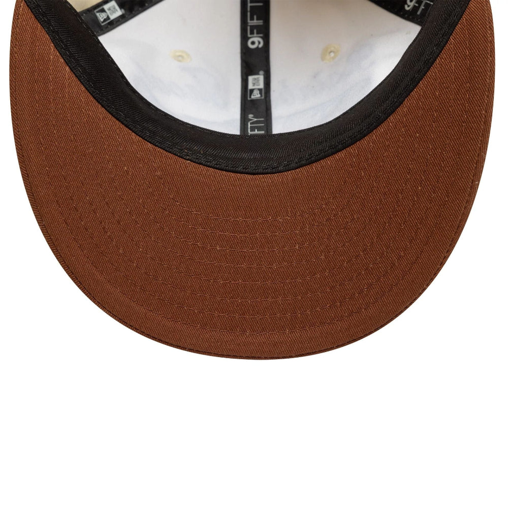 New Era - 9Fifty Fishing Club Retro Crown Cap - Brown/Cream