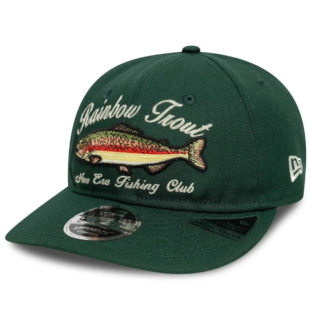 New Era - 9Fifty Fishing Club Retro Crown Cap - Green