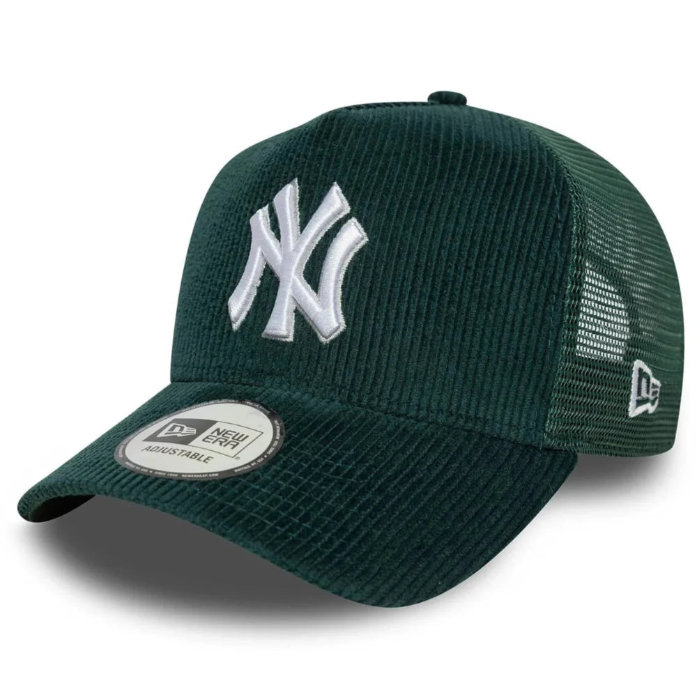 New Era - Cord New York Yankees Trucker Cap - Green
