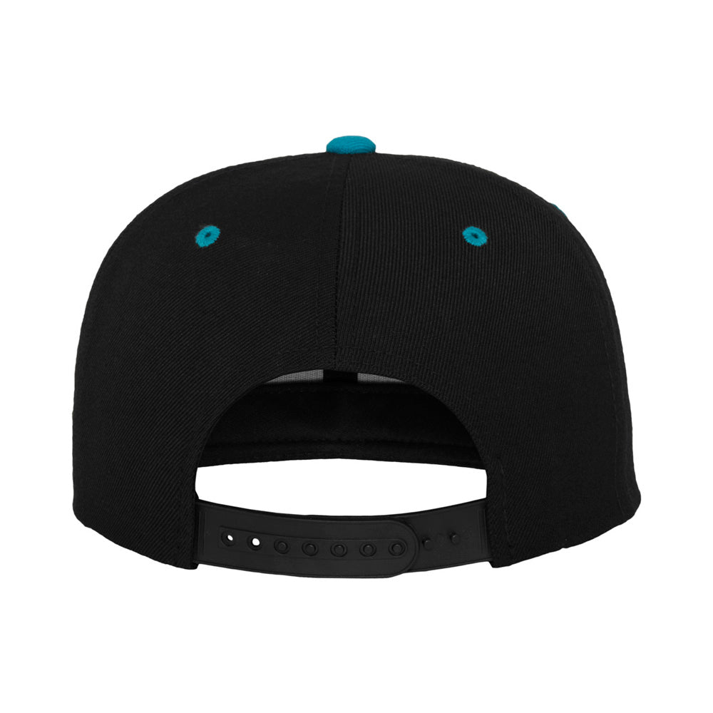 Yupoong - Hawaii Snapback - Black/Teal - capstore.dk