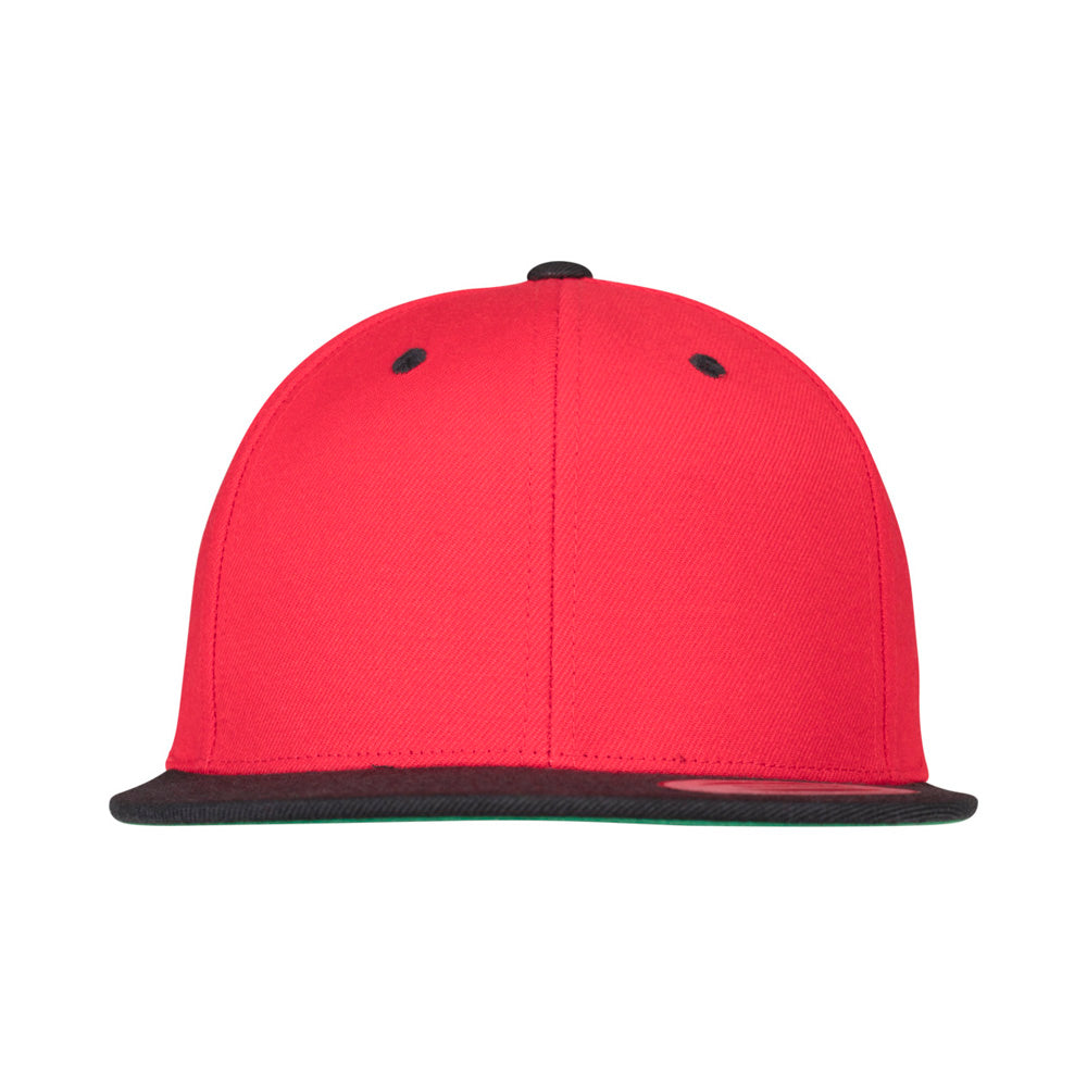 Yupoong - Snapback - Red/Black - capstore.dk