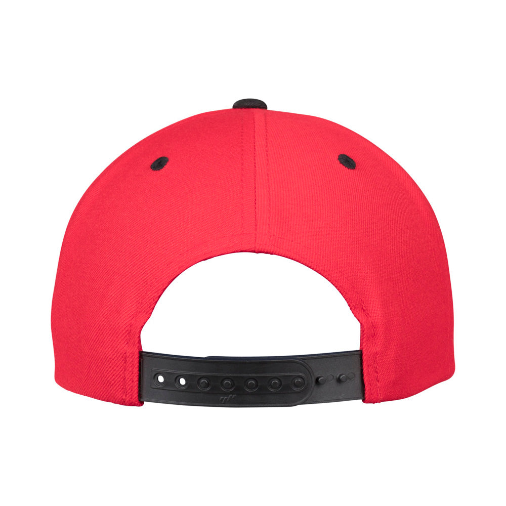 Yupoong - Snapback - Red/Black - capstore.dk