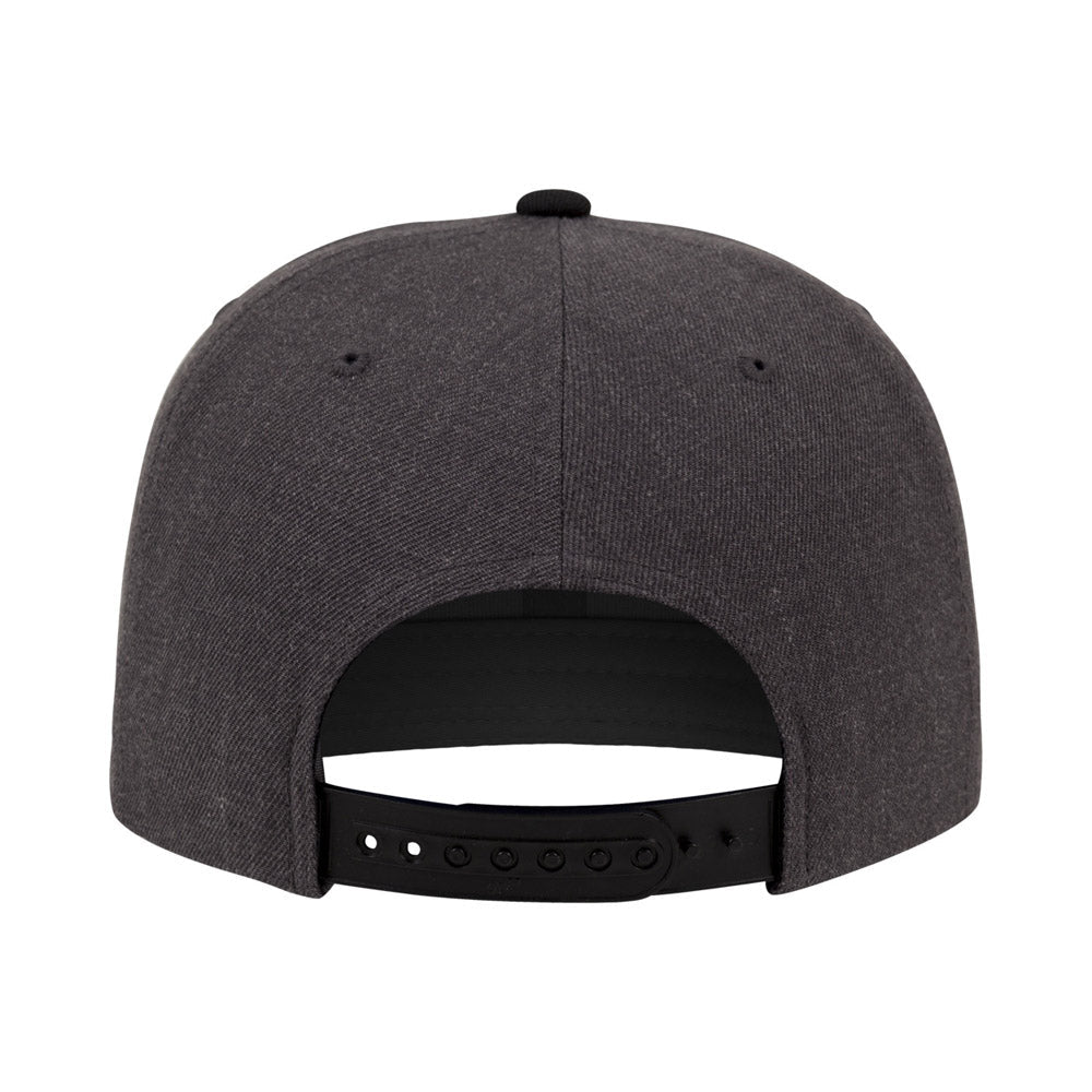 Yupoong - Snapback - Dark Grey/Black - capstore.dk