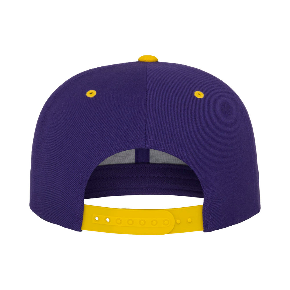 Yupoong - Snapback - Purple/Gold - capstore.dk