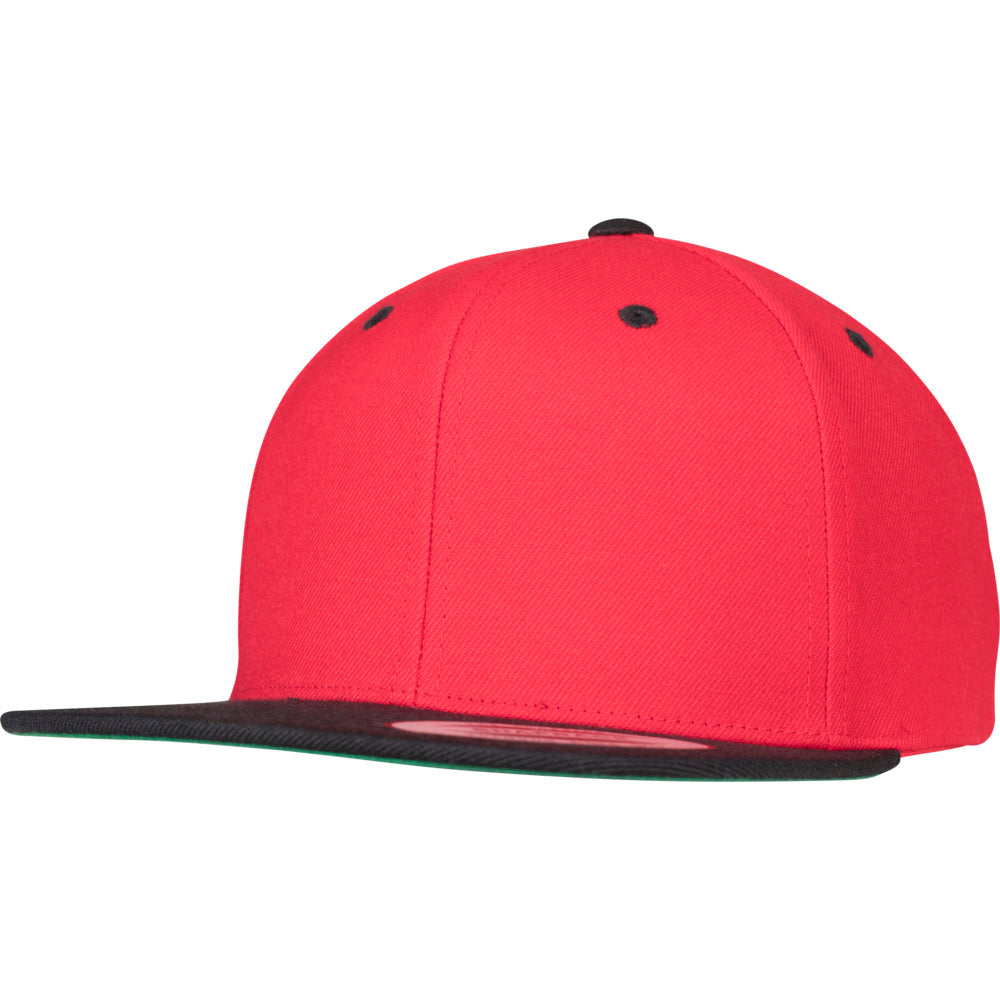 Yupoong - Snapback - Red/Black - capstore.dk