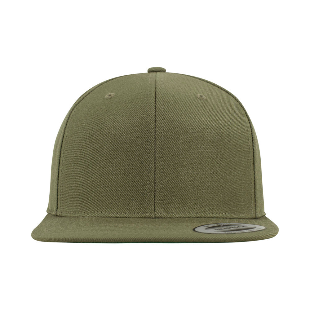 Yupoong - Snapback - Olive - capstore.dk