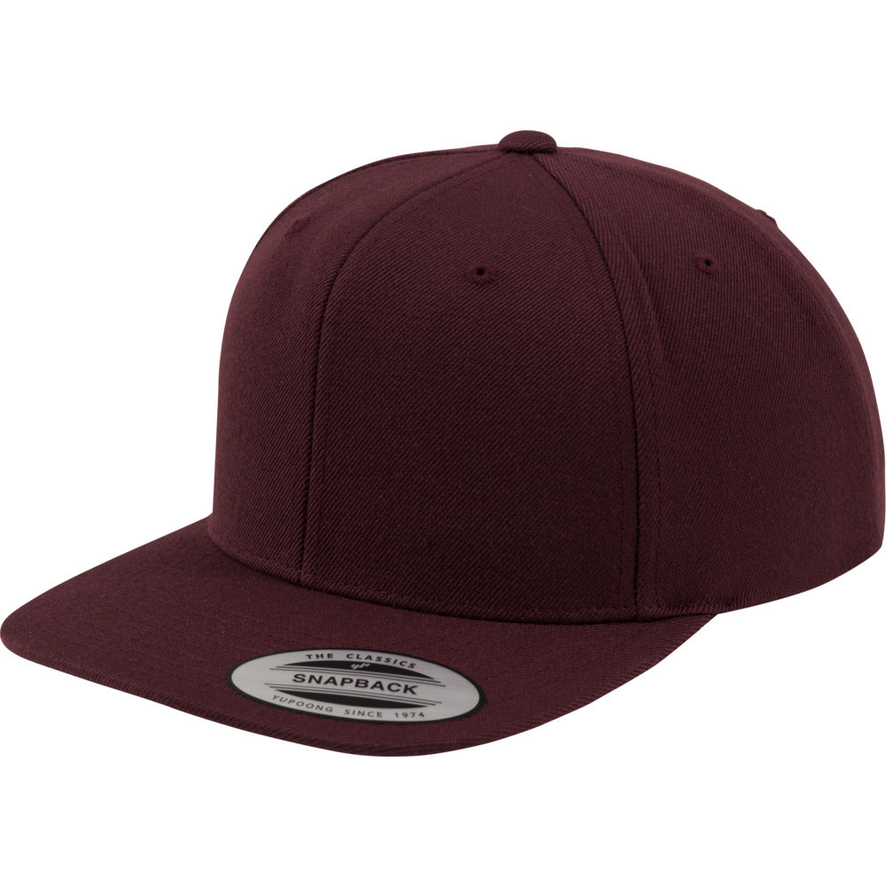 Yupoong - Snapback - Maroon - capstore.dk