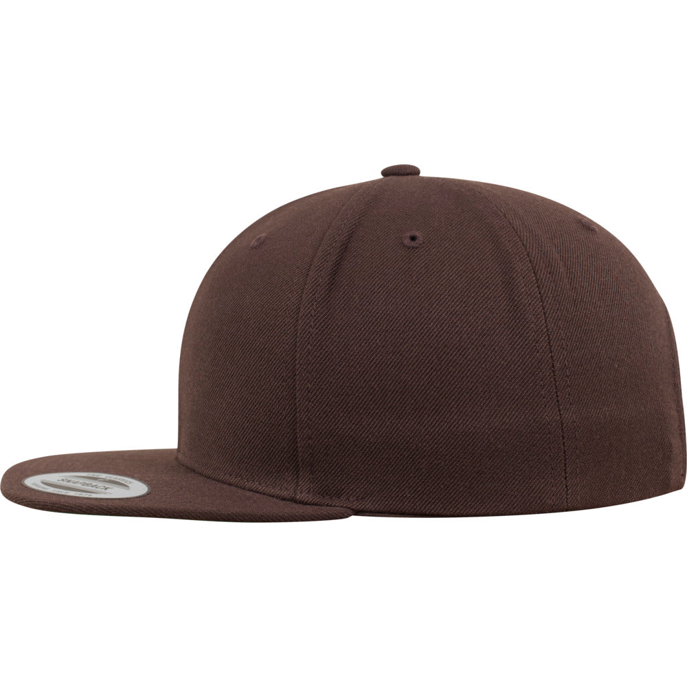 Yupoong - Snapback - Brown - capstore.dk