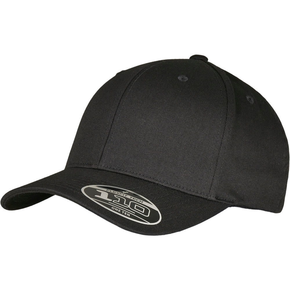 Flexfit - Baseball Strapback - Black/Black - capstore.dk