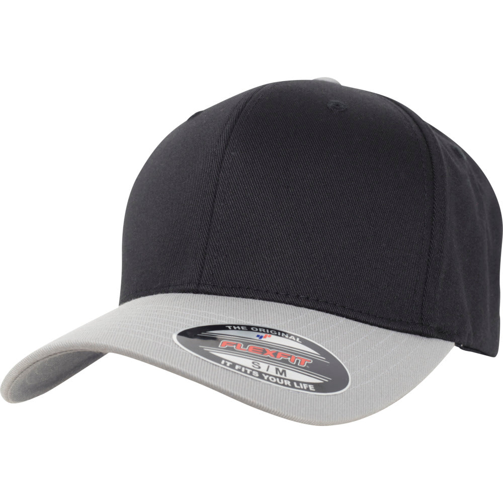 Flexfit - Baseball Cap - Black/Silver - capstore.dk