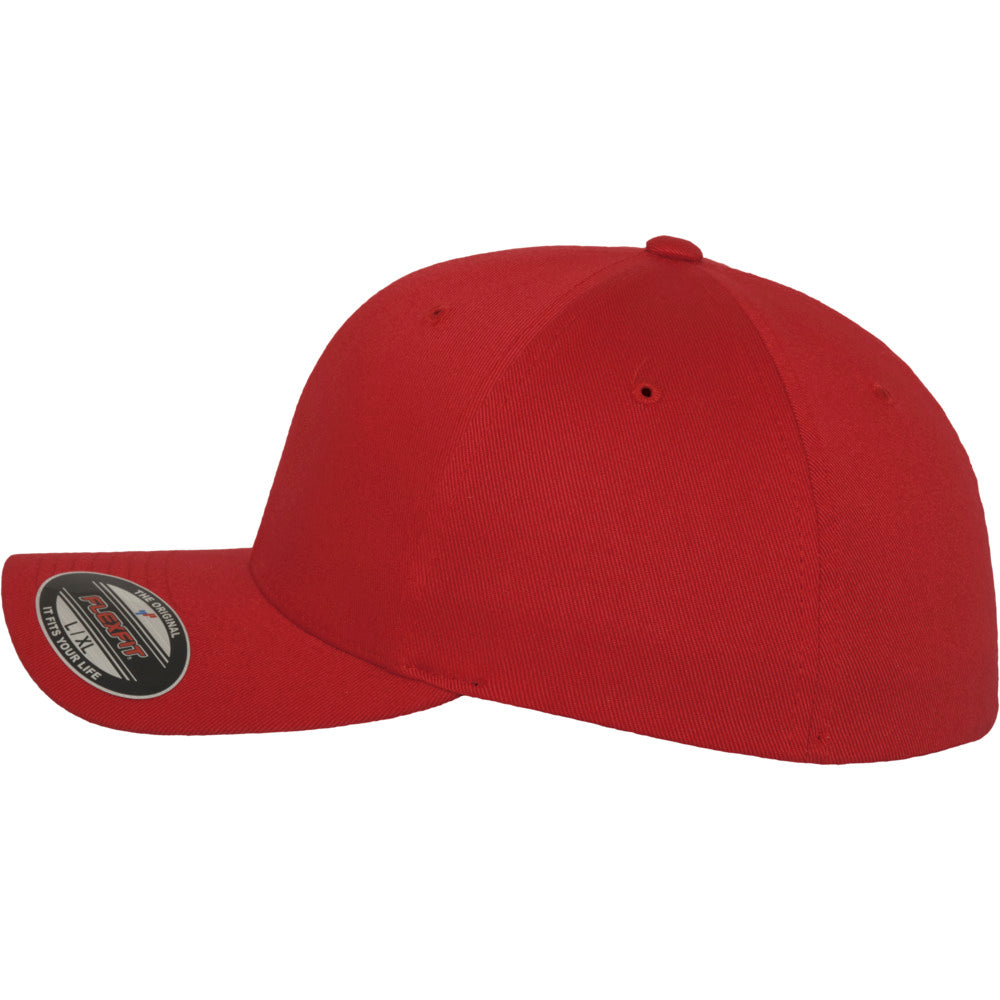 Flexfit - Baseball Cap - Red - capstore.dk