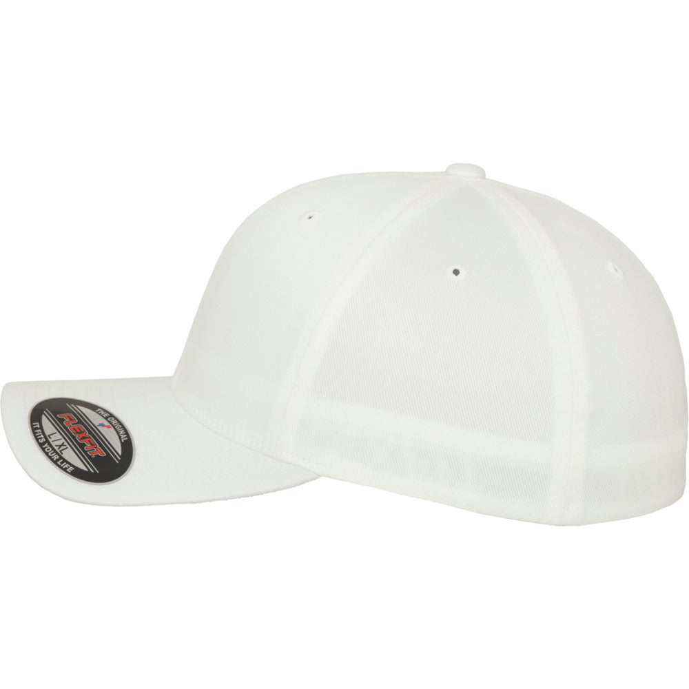 Flexfit - Baseball Cap - White - capstore.dk