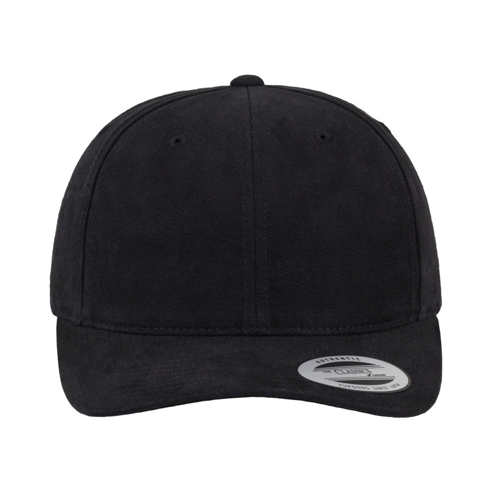 Yupoong - Twill Baseball Cap - Black - capstore.dk