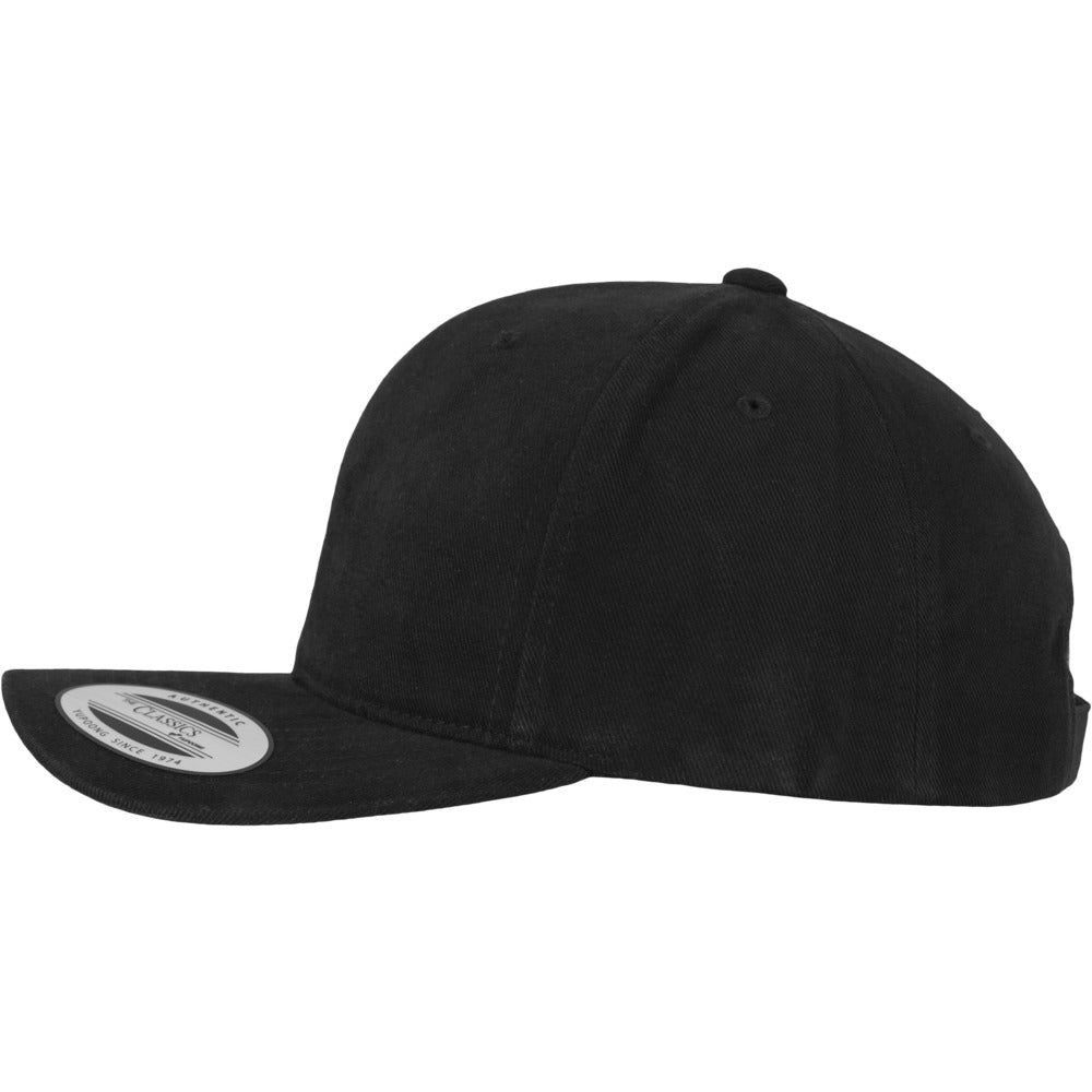 Yupoong - Twill Baseball Cap - Black - capstore.dk