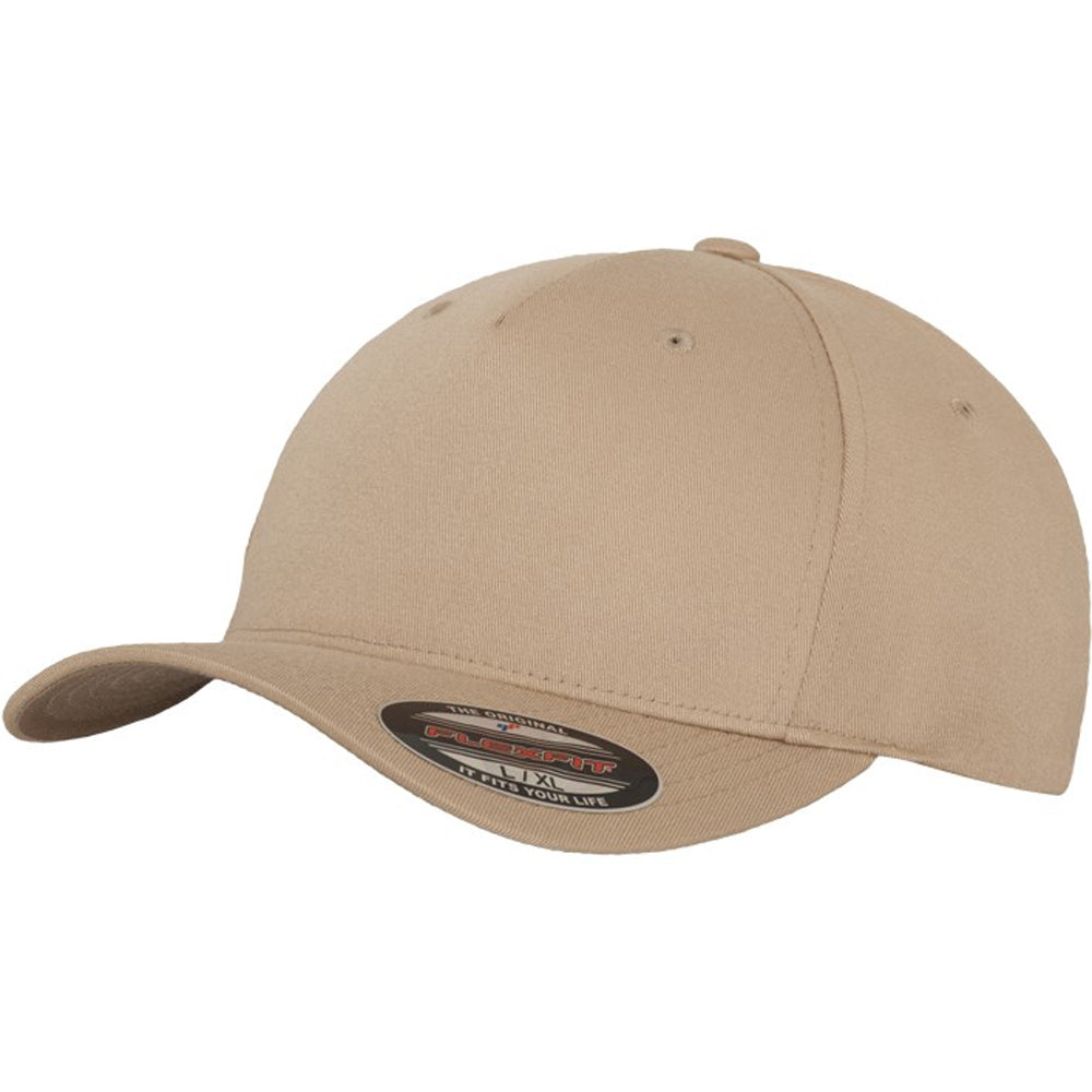 Flexfit - 5-Panel Baseball Cap - Khaki - capstore.dk