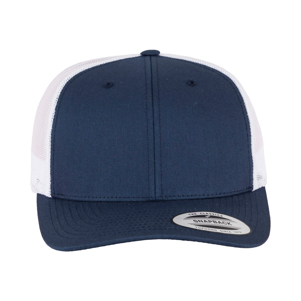 Yupoong - 6-Panel Trucker Cap - Navy/White - capstore.dk