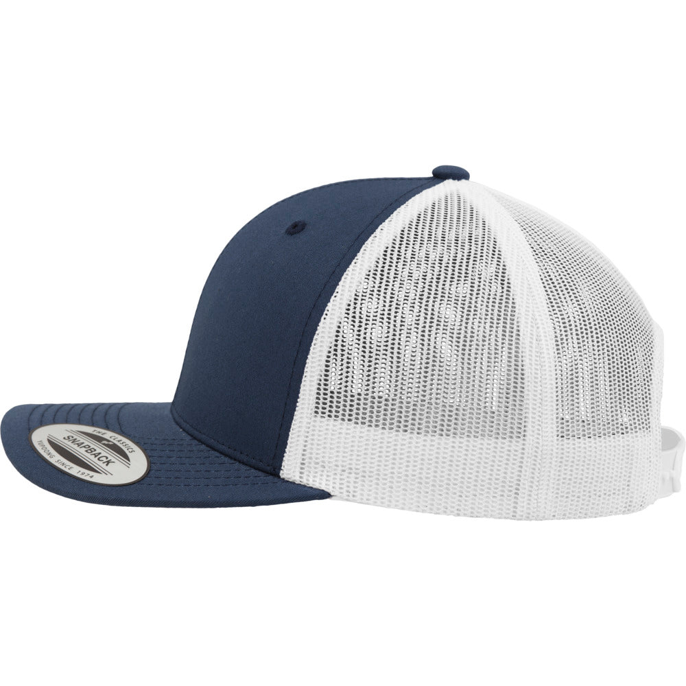 Yupoong - 6-Panel Trucker Cap - Navy/White - capstore.dk