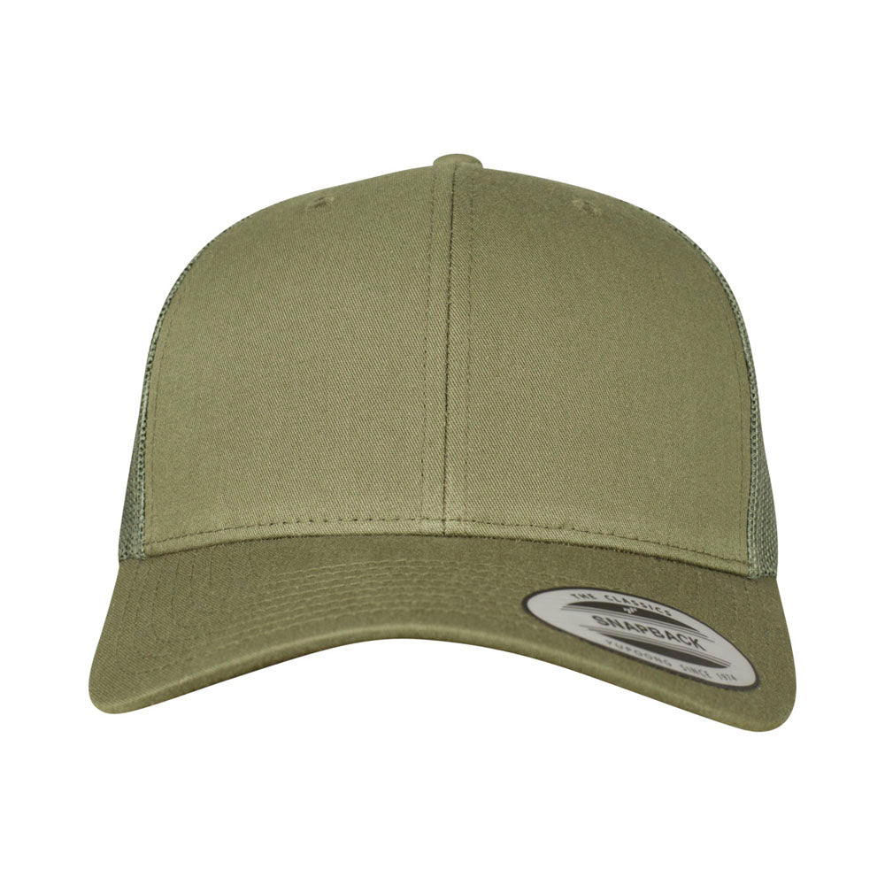 Yupoong - 6-Panel Trucker Cap - Olive - capstore.dk