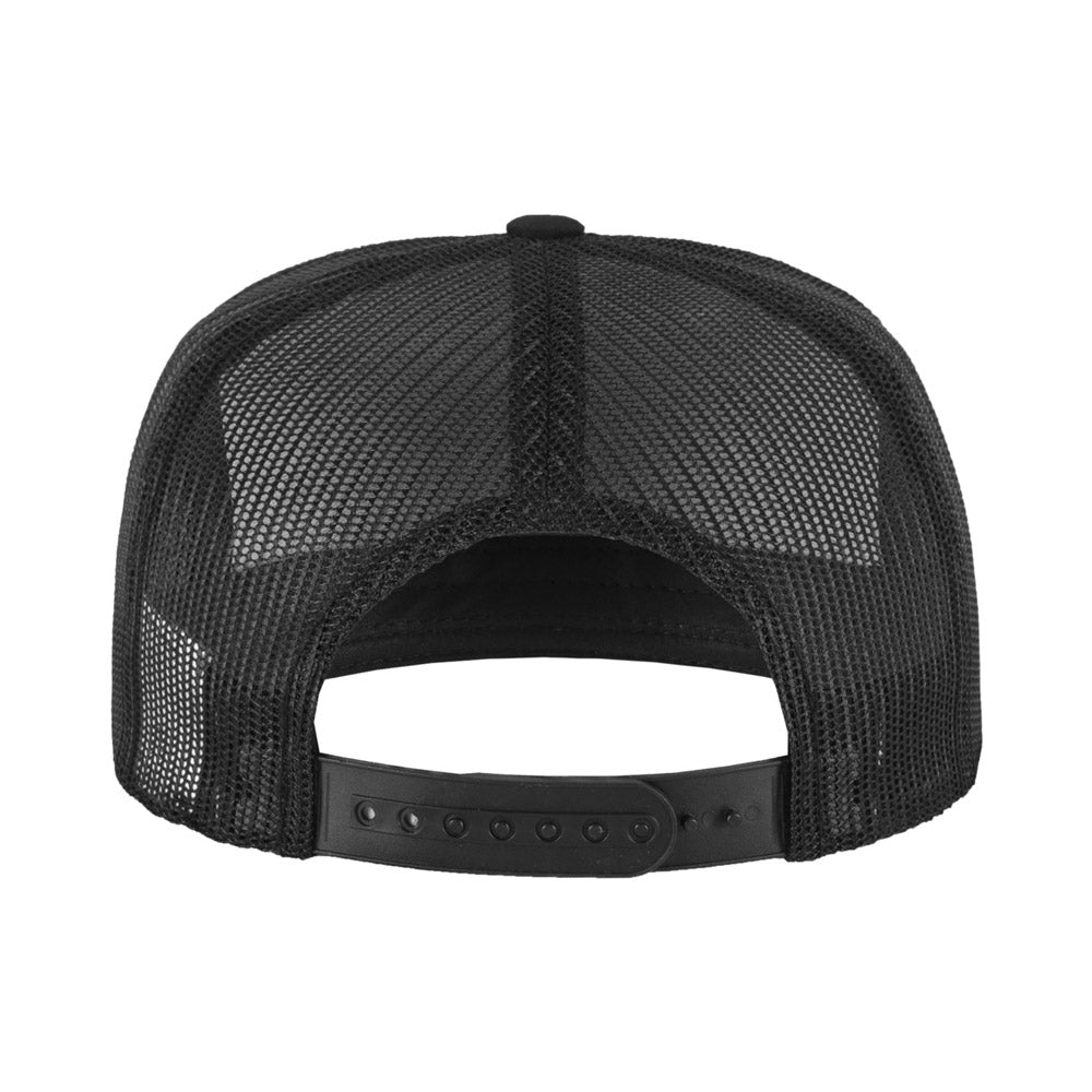 Yupoong - 6-Panel Trucker Cap - Black - capstore.dk