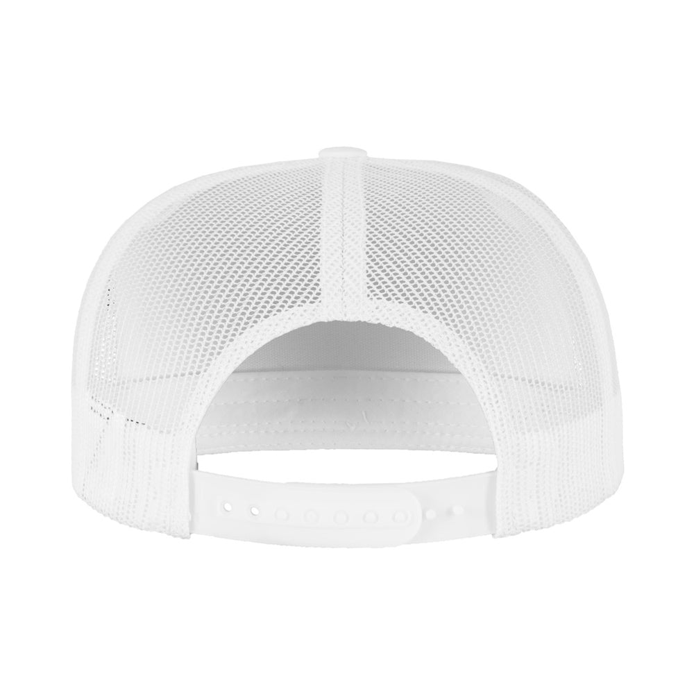 Yupoong - 6-Panel Trucker Cap - White - capstore.dk