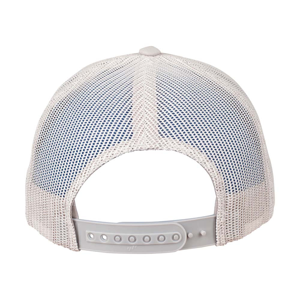 Yupoong - 6-Panel Trucker Cap - Silver - capstore.dk