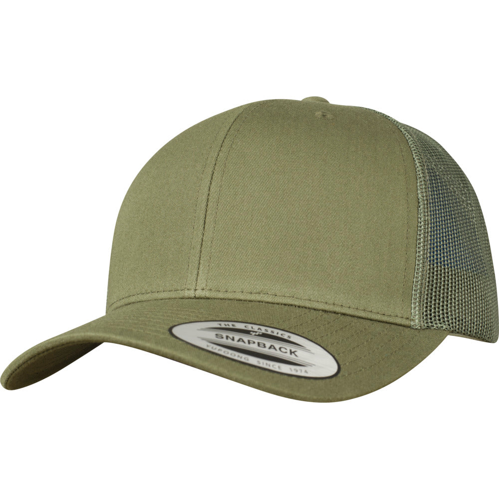 Yupoong - 6-Panel Trucker Cap - Olive - capstore.dk