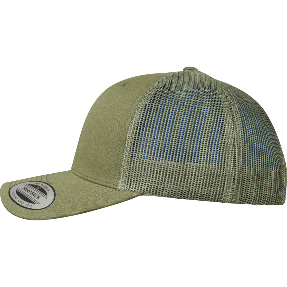 Yupoong - 6-Panel Trucker Cap - Olive - capstore.dk